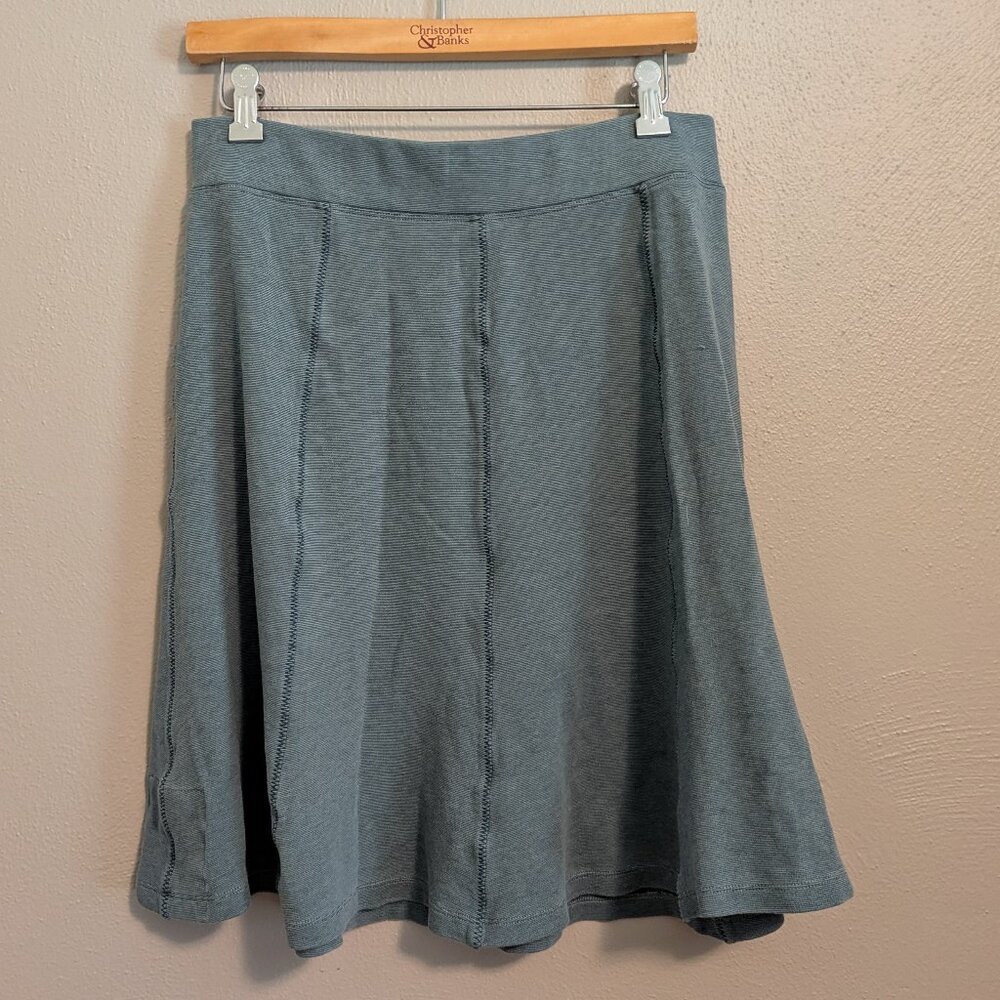 Horny Toad (now Toad & Co) Teal Blue Green Swing Skirt - Medium